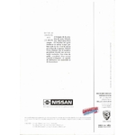 Brochure Nissan Micra 1992 avec caractéristiques véhicule