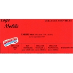 Brochure Loge Mobile 1997 cellule amovible Mangue Baroudeuse