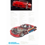 DODGE VIPER RT/10 BROCHURE CATALOGUE 1993