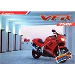 brochure-moto-honda-vfr-750f-1997-originale-francais