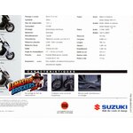 BROCHURE SCOOTER SUZUKI BURGMAN 400