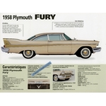 FICHE AUTO PLYMOUTH FURY LEMASTERBROCKERS