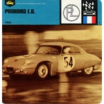 PHOTOFICHE PANHARD CD / C.D. 1962