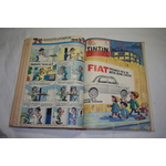 RELIURE RECUEIL JOURNAL TINTIN 46 - CALENDRIER 1960 Hergé-LEMASTERBROCKERS