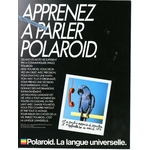 POLAROID PUBLICITÉ PRESSE 1986 PUB ADVERTISING LEMASTERBROCKERS VINTAGE