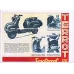 BROCHURE-scooter-terrot-scooterrot-PROSPEKT-REPRODUCTION-LEMASTERBROCKERS-FICHE-scooter-125-facsimilé