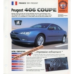 PEUGEOT-406-COUPE-1997-FICHE-TECHNIQUE-LEMASTERBROCKERS-LITTÉRATURE-AUTOMOBILE