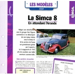 FICHE-MODELES-1937-DOUBLE-PAGE-SIMCA-FICHE-SIMCA-8-CARD-CARD-LEMASTERBROCKERS