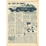 JOURNAL TINTIN N° 344 -1955-FICHE-MERCEDES-W196