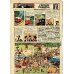 JOURNAL TINTIN N° 340 - 28 AVRIL 1955 - LAFFAIRE TOURNESOL - ARTICLE ALBERT EINSTEIN
