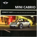 BROCHURE-MINI-CABRIO-TARIFS-COOPER-ONE-2007-LEMASTERBROCKERS-CATALOGUE-AUTO