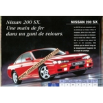 BROCHURE-AUTO-NISSAN-200SX-LEMASTERBROCKERS-AUTOMOBILE-VOITURE