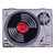 PIN'S PLATINE VINYLE EN CUIVRE – COLLECTOR