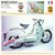 FICHE MOTO MONET GOYON STARLETT ET DOLINA 1954-1958