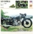 NEW IMPERIAL 500 UNIT MAJOR MODEL 17 1937 - FICHE MOTO - CARD MOTORCYCLE