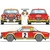 COUPE-FIAT-124-ABARTH-POSTER- ART-DÉCO-IMPRESSION  - LEMASTERBROCKERS