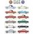CARS-FIAT-CABRIOLET-SPIDER-COUPE-POSTER- ART DÉCO IMPRESSION  - LEMASTERBROCKERS