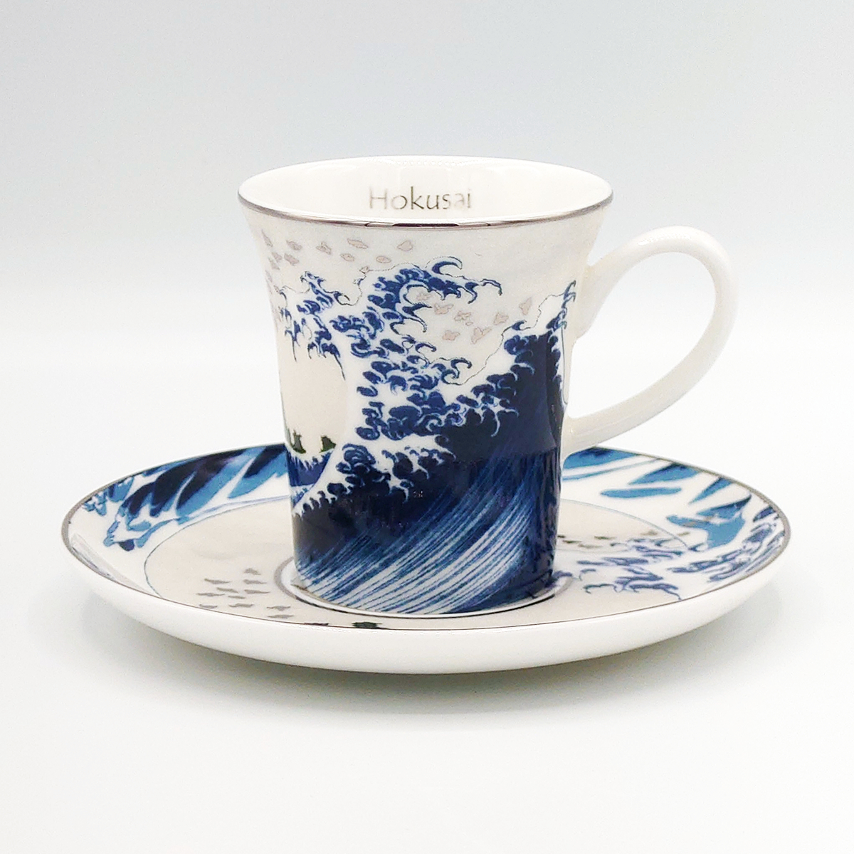 Tasse Hokusai - La Seconde Vague - Argenté _ 33,00€ (1)