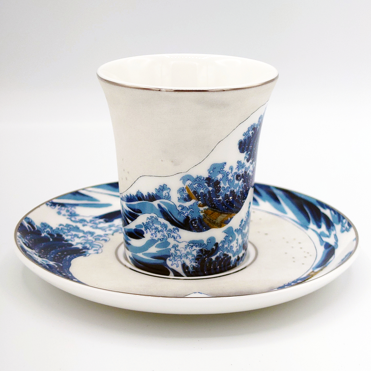 Tasse Hokusai - Vague de Kanagawa - Argenté _ 33,00€ (4)