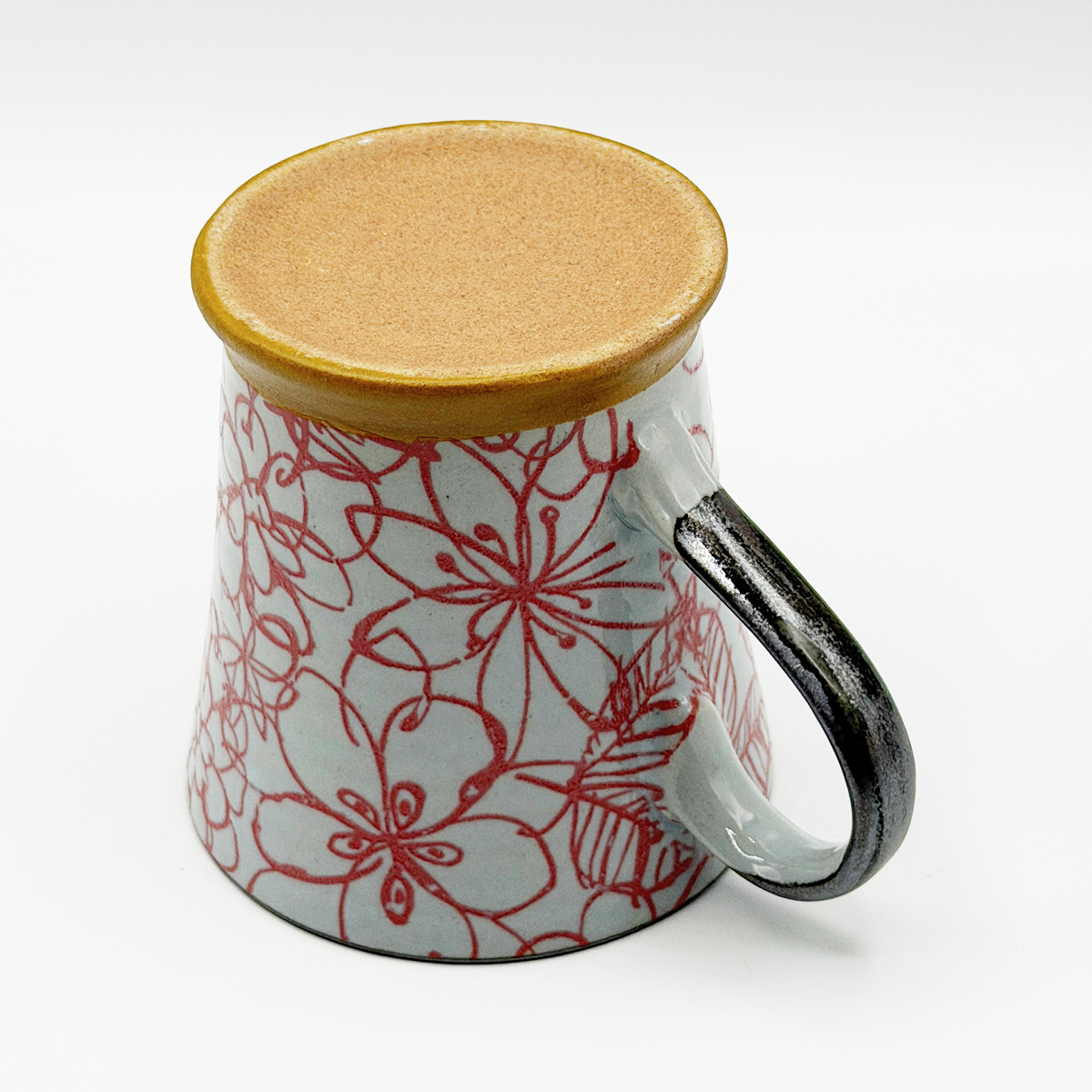 ojtm50_Mug Conique - Feuilles Rouges_20,00€ (4)