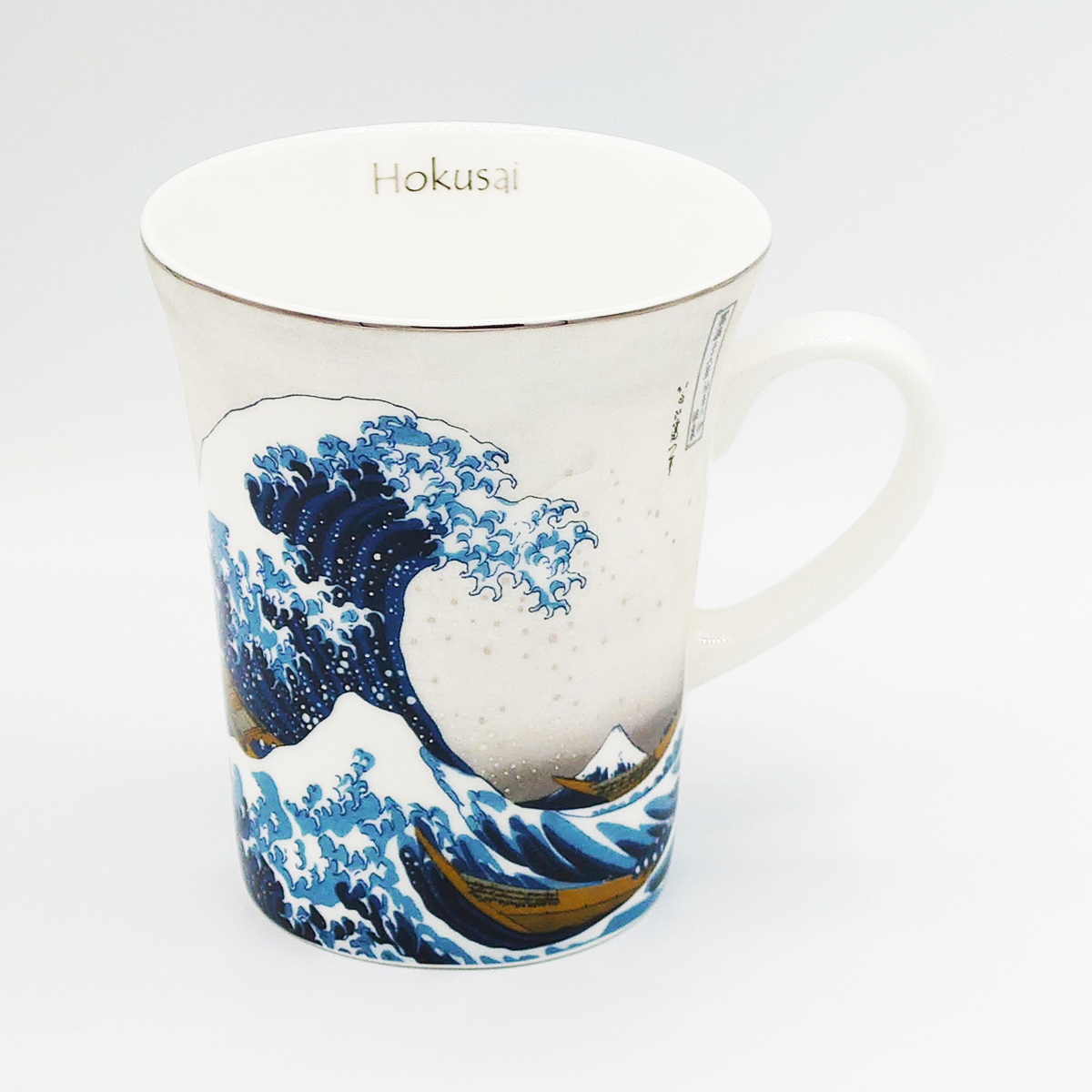 Mug Hokusai - Vague de Kanagawa - Argenté _ 29,50€ (1)