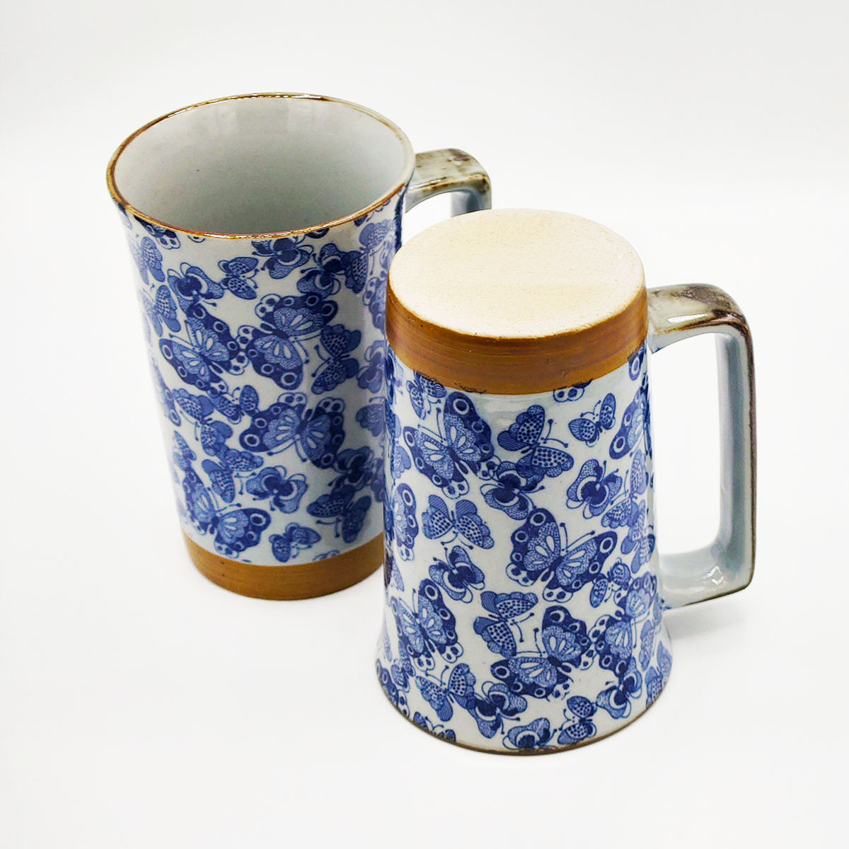 Mug Haut - Papillons Bleues _ 23,00€ (5)