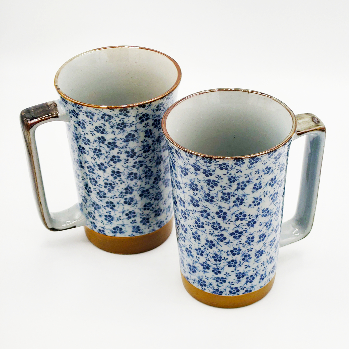 Mug Haut - Grandes Fleurs Bleues _ 23,00€ (6)