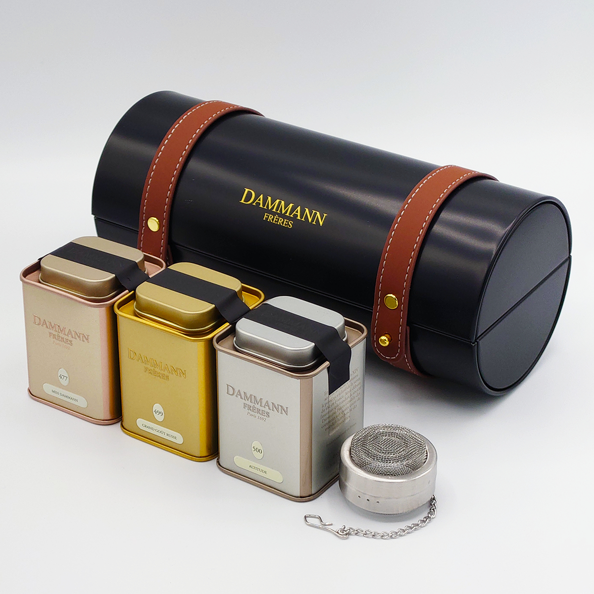 Coffret Dammann Freres - Theiere et thé Miss Dammann