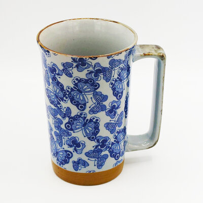 Mug Haut - Papillons Bleues _ 23,00€ (1)