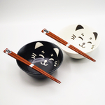 ojcbol02_Coffret 2 Bols Chats - Blanc et Noir _ 25,00€ (2)