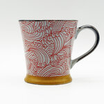 ojtm53_Mug Conique - Vagues Rouges_20,00€ (2)