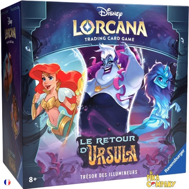 Précommande Lorcana - Coffret Collector Trove Pack Disney Lorcana: Chapitre 4 Le retour d’Ursula FR