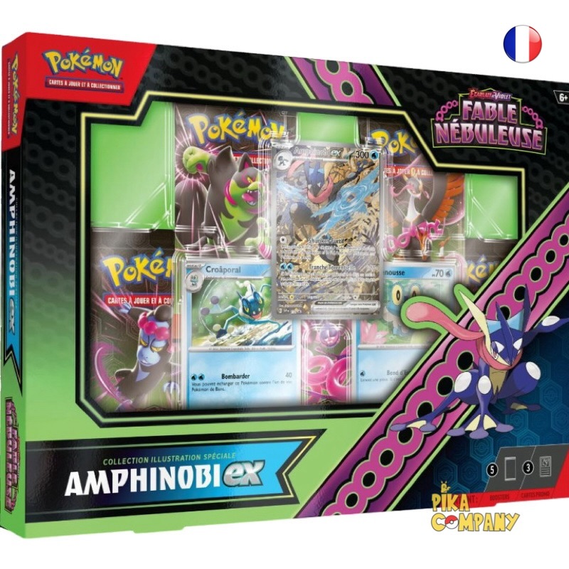 Pokémon - EV6.5 Coffret Collection Illustration Spéciale Amphinobi