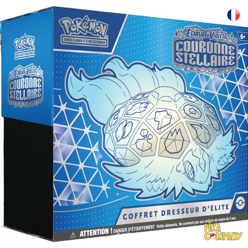 Avis et commentaires de Pokémon ETB EV07 Ecarlate Et Violet Couronne Stellaire Coffret