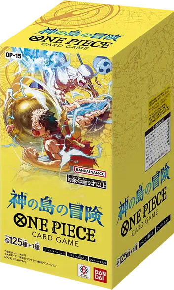 One Piece - Display de 24 Boosters OP-15 Adventure on KAMI\'s Island - Japonais