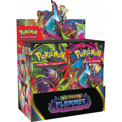 Pokemon - Display de 36 Boosters ME02 Flammes Fantasmagoriques - Français