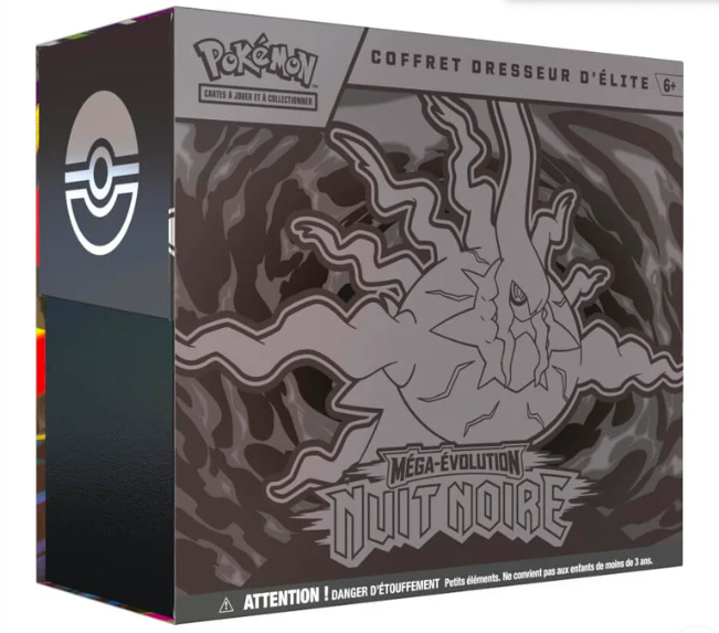 Pokemon - ETB Coffret Dresseur d\'Élite ME05 Nuit Noire - Français