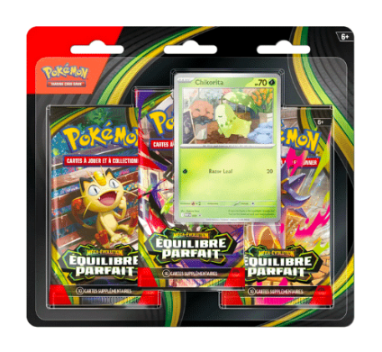 Pokemon - Tripack ME03 Équilibre Parfait - Français