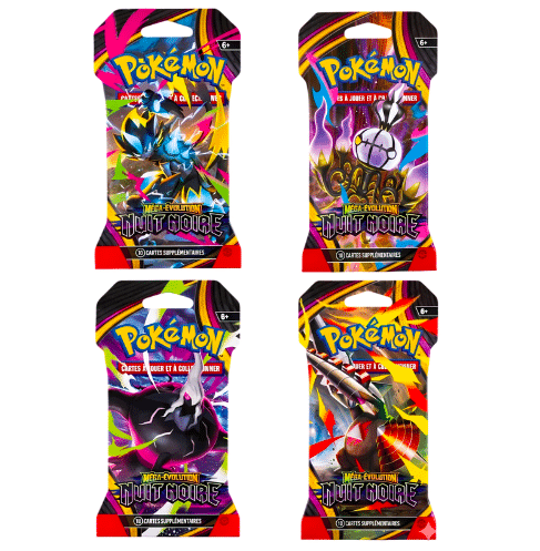 Pokemon - Blister ME05 Nuit Noire (modèle aléatoire) - Français