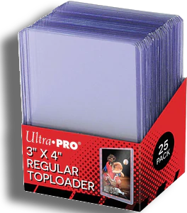 ULTRA PRO TOPLOADER REGULAR x25
