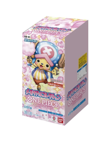 One Piece - Display de 24 Boosters EB-01 Memorial Collection - Japonais