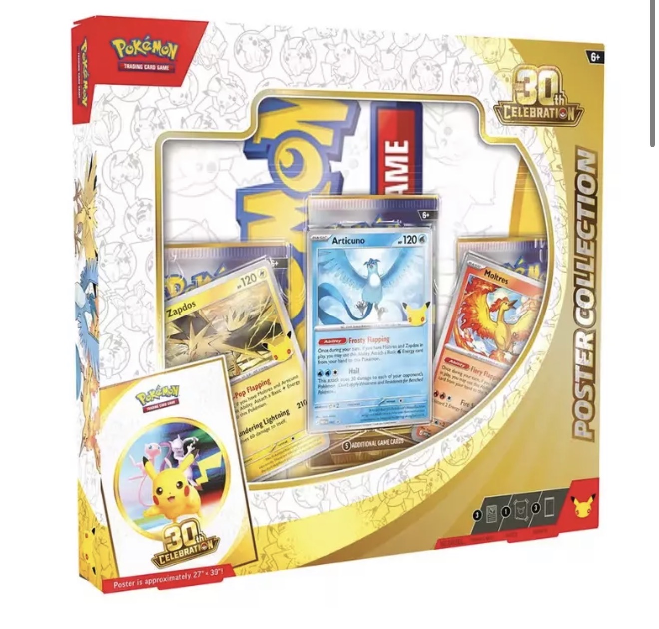 Pokémon - Coffret Poster ME5.5 30 Ans Célébrations - Français