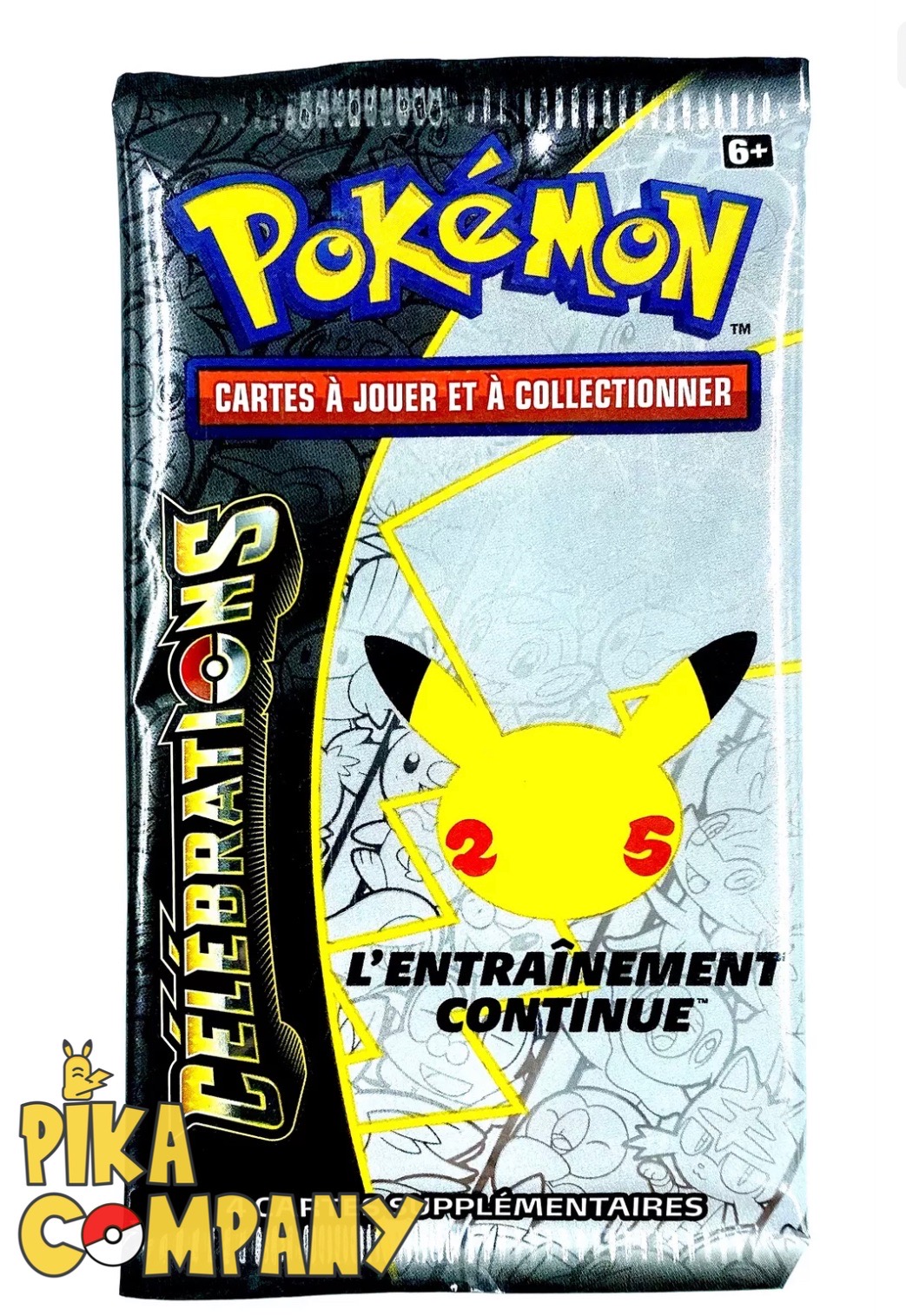 Booster Pokémon Français Epée et bouclier Célébration 25 ans EB7.5