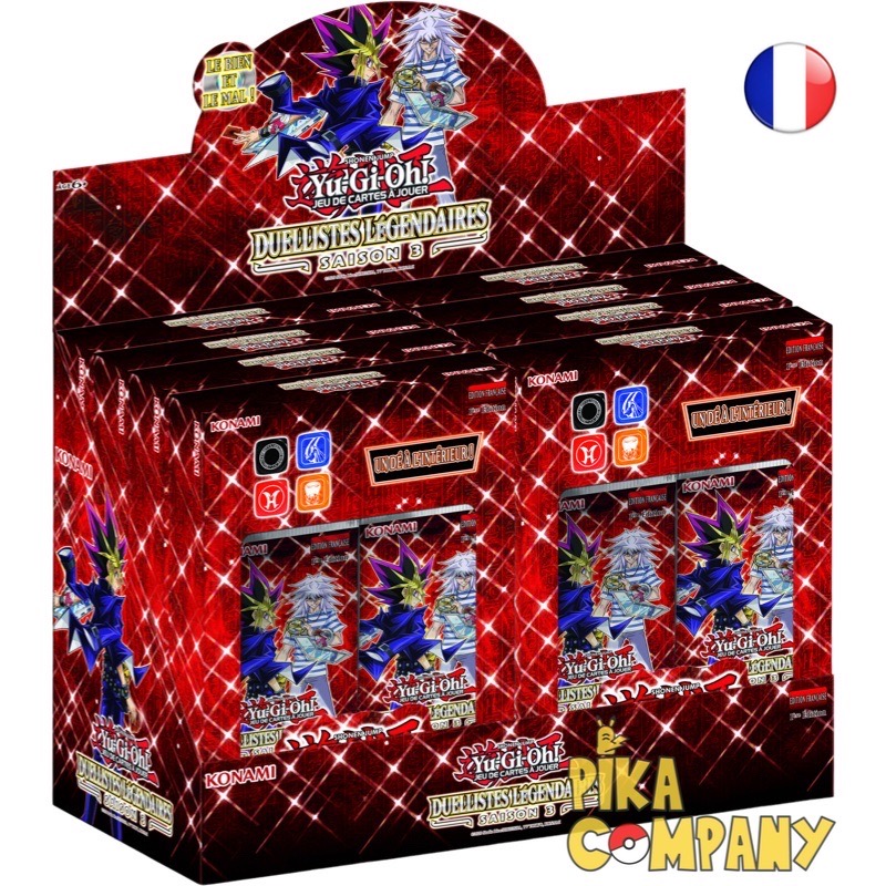 Yu-Gi-Oh! JCC - Display ( 8 boîtes) Duellistes Légendaires saison 3 -FR
