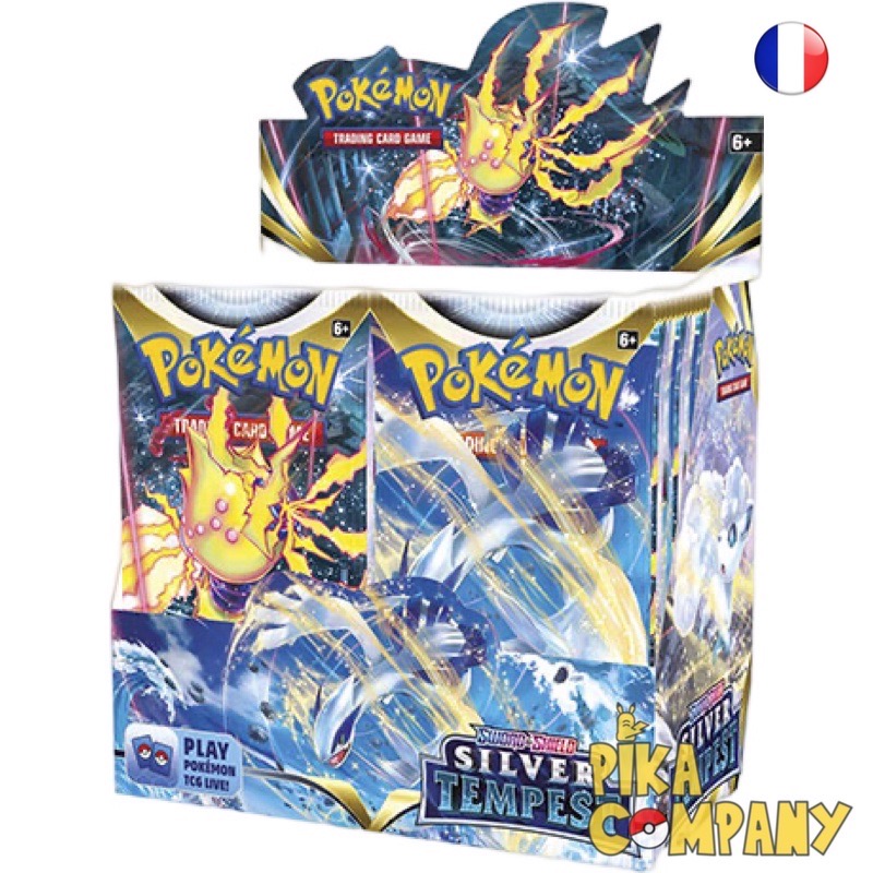 Booster Cartes Pokémon EB12 Tempête Argentée à 5,99€