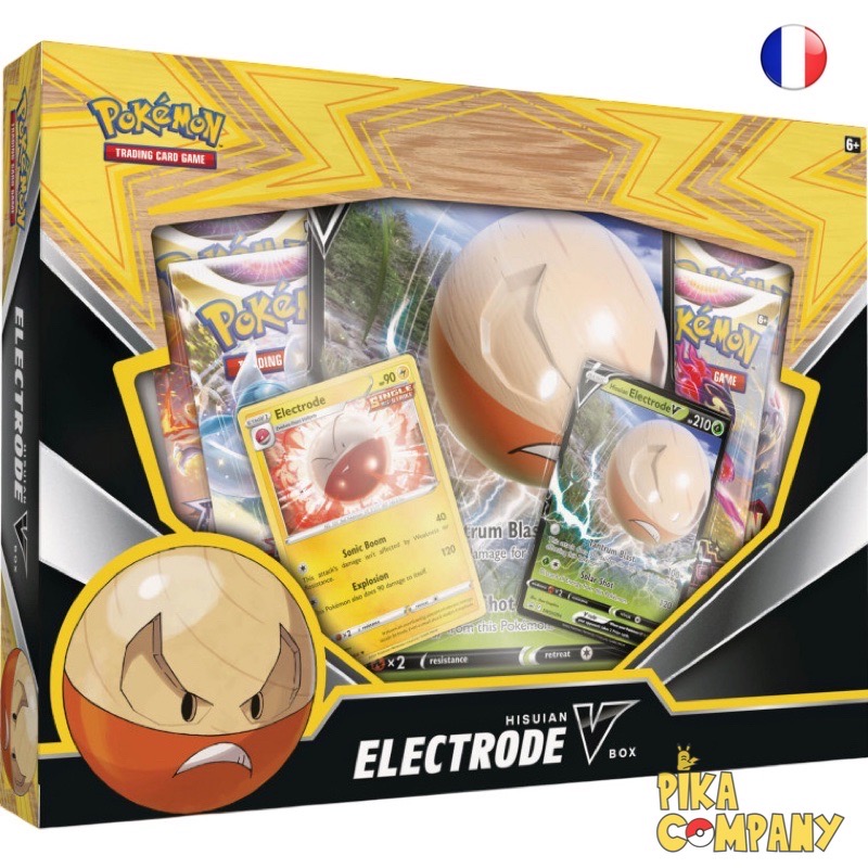 Pokémon - Coffret Electrode De Hisui V FR