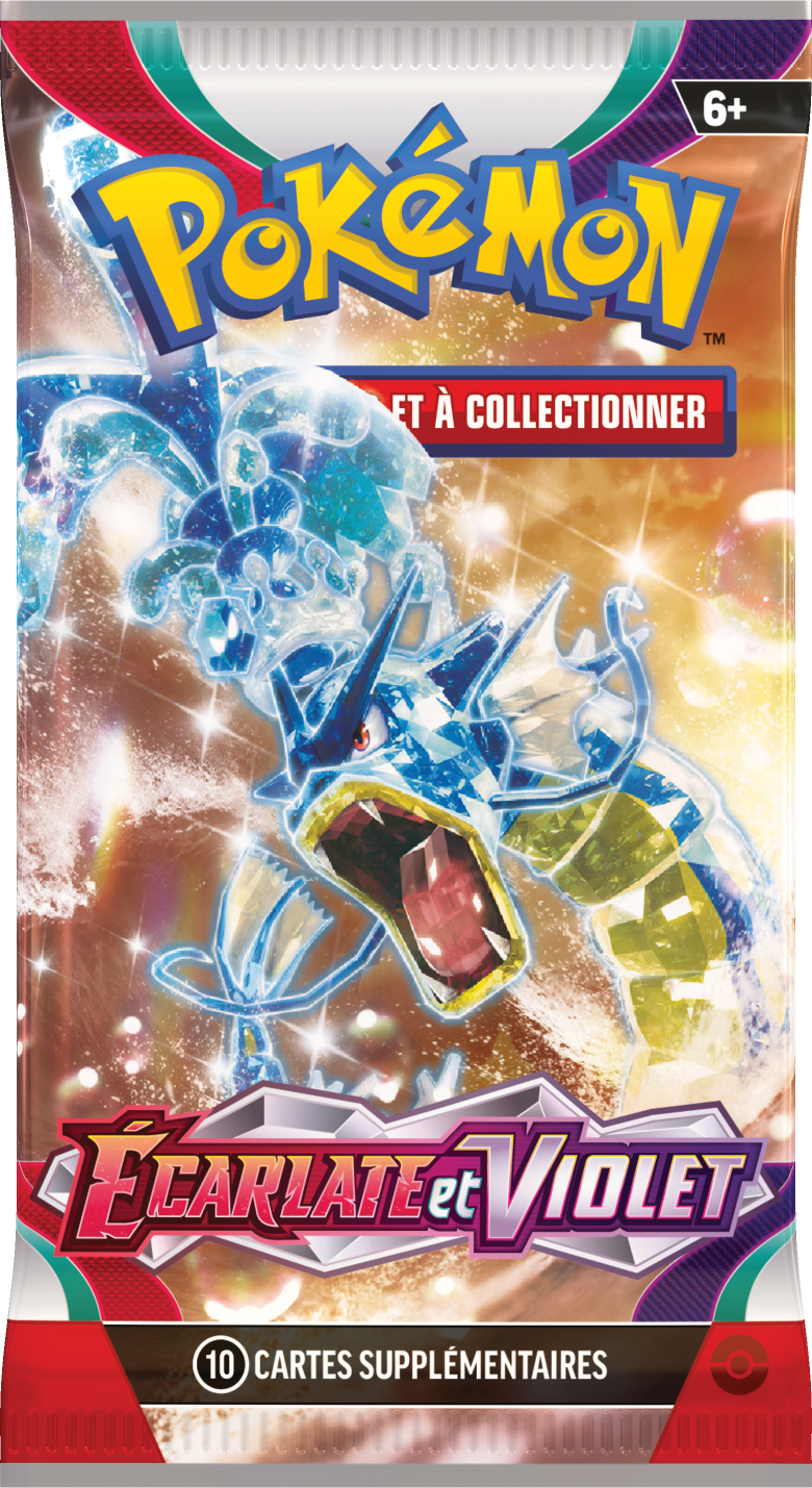 FR] Pokémon Booster de 10 cartes EV01 Ecarlate et Violet x1