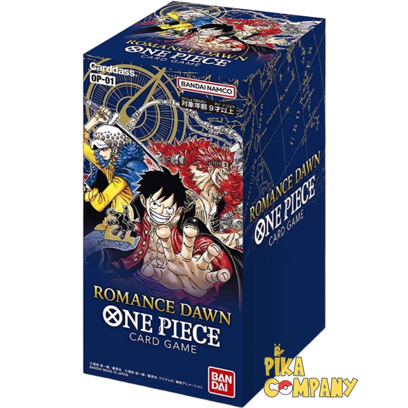 Display One Piece OP01 ROMANCE DAWN Japonais TCG JAPONAIS PIKA COMPANY