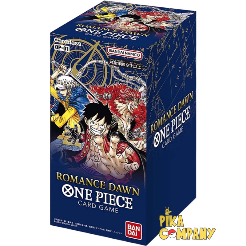 Display One Piece OP-01 - ROMANCE DAWN - Japonais