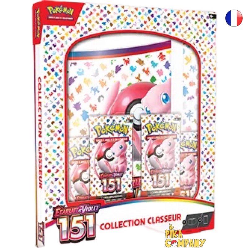 Coffret classeur pokémon 151 ev3.5 - Pokémon